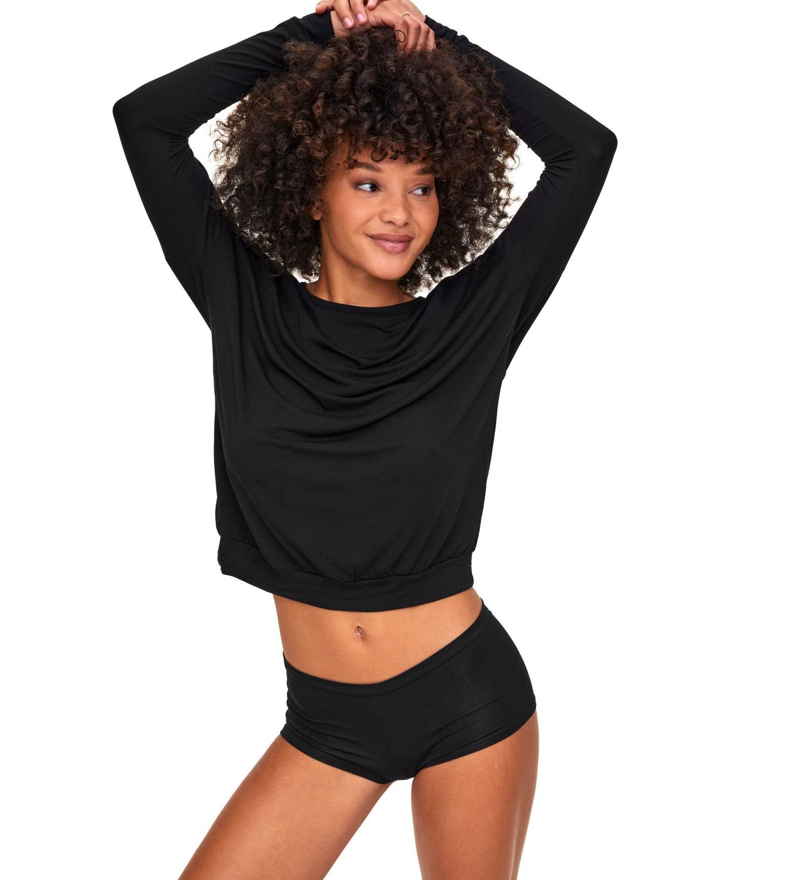 Adore Me Women's Lyanna Top & Short Pajama Set