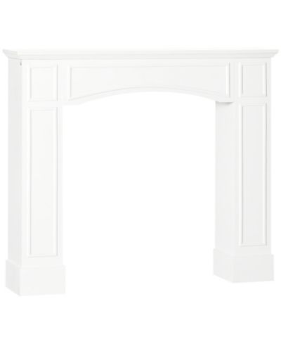 Modern Fireplace Mantel for Fireplace with Decorative Pattern
