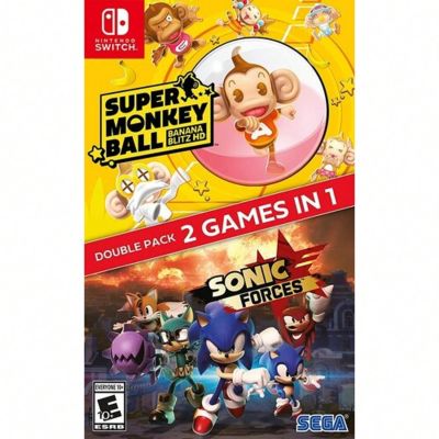 Sega Sonic Forces + Super Monkey Ball: Banana Blitz HD Action Adventure Double Pack Nintendo Switch