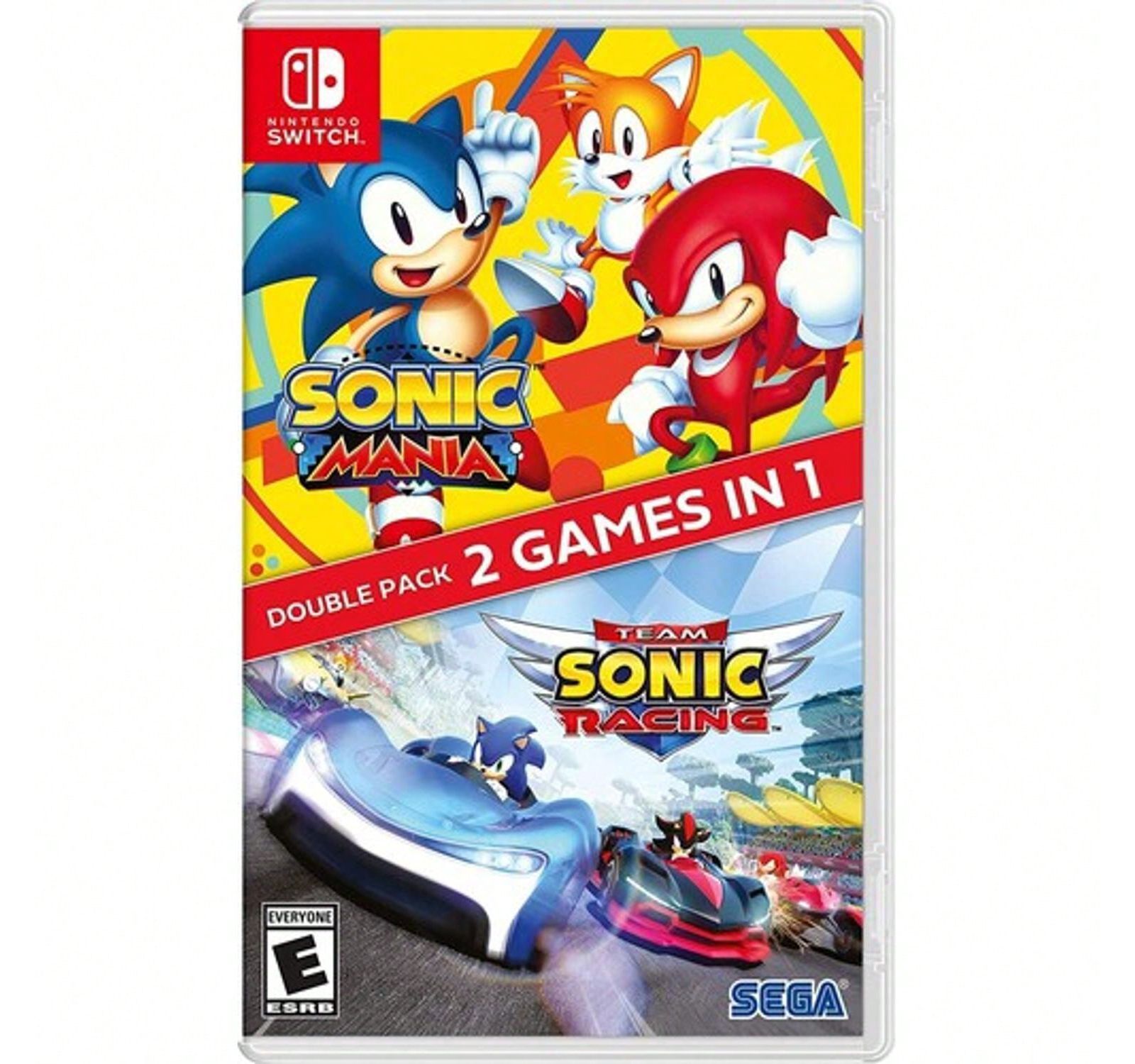 Sonic Mania + Team Sonic Racing Double Pack для Nintendo Switch