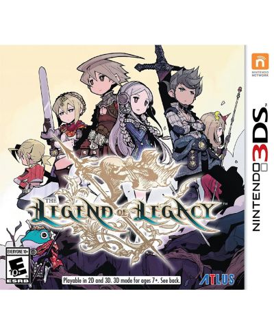 Legend of Legacy LE -Artbook & Track - Nintendo 3DS