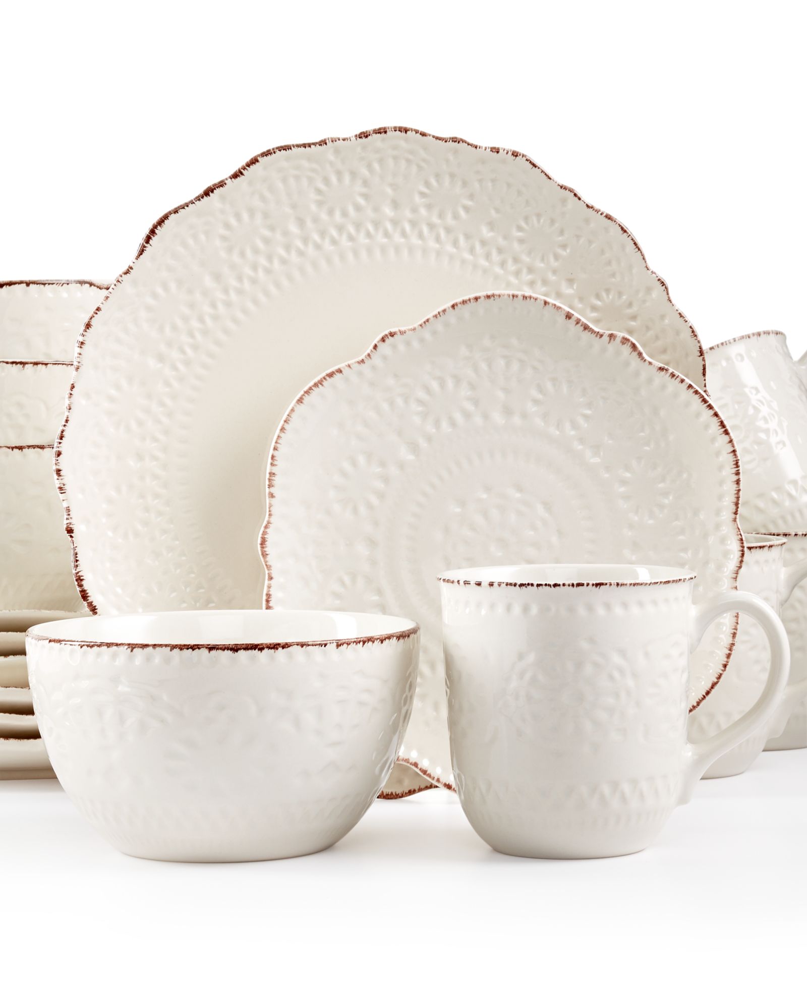 Pfaltzgraff Chateau 16 Pc. Dinnerware Set, Service for 4