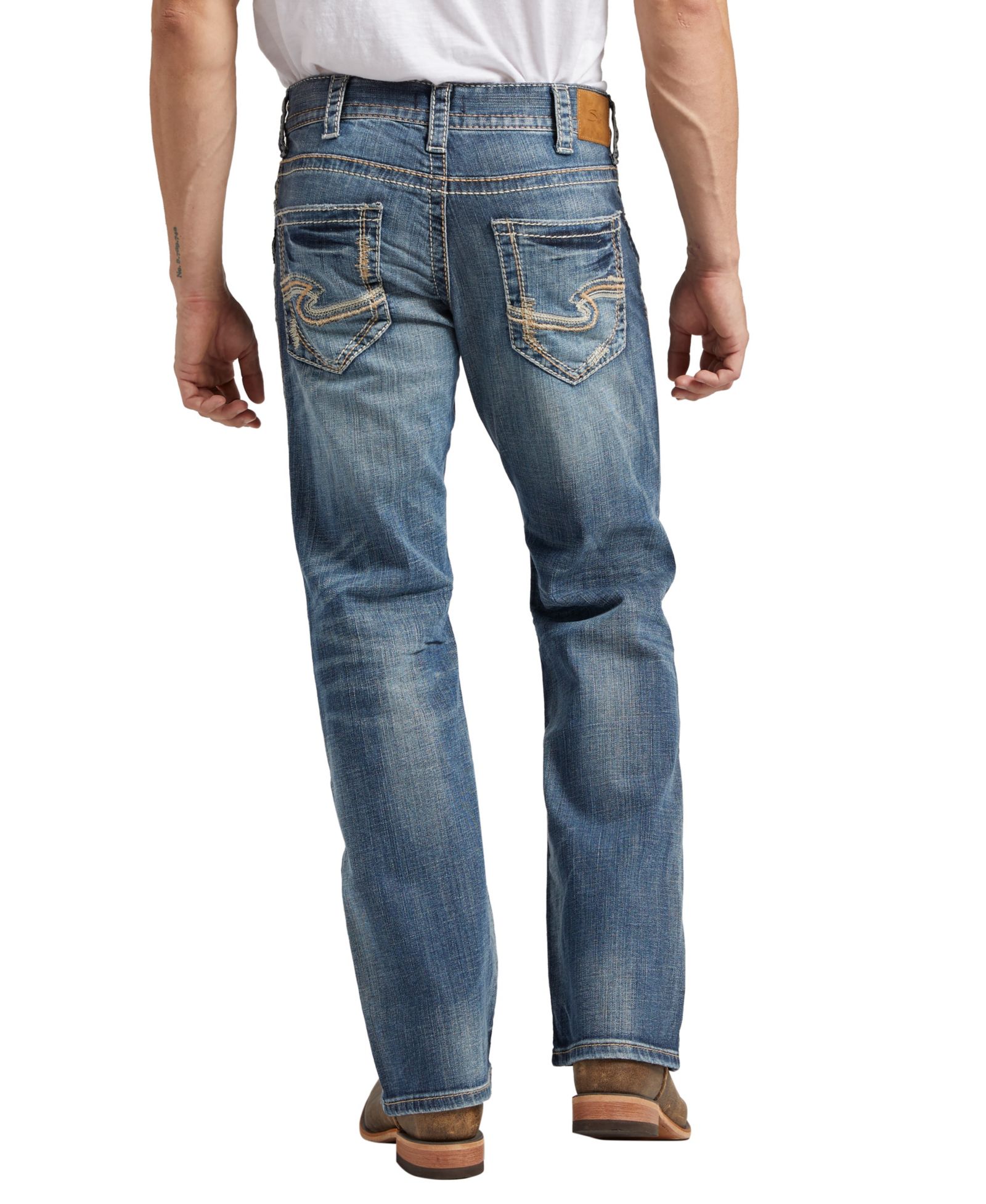 Джинсы Silver Jeans Co. Men's Zac Relaxed-Fit Straight
