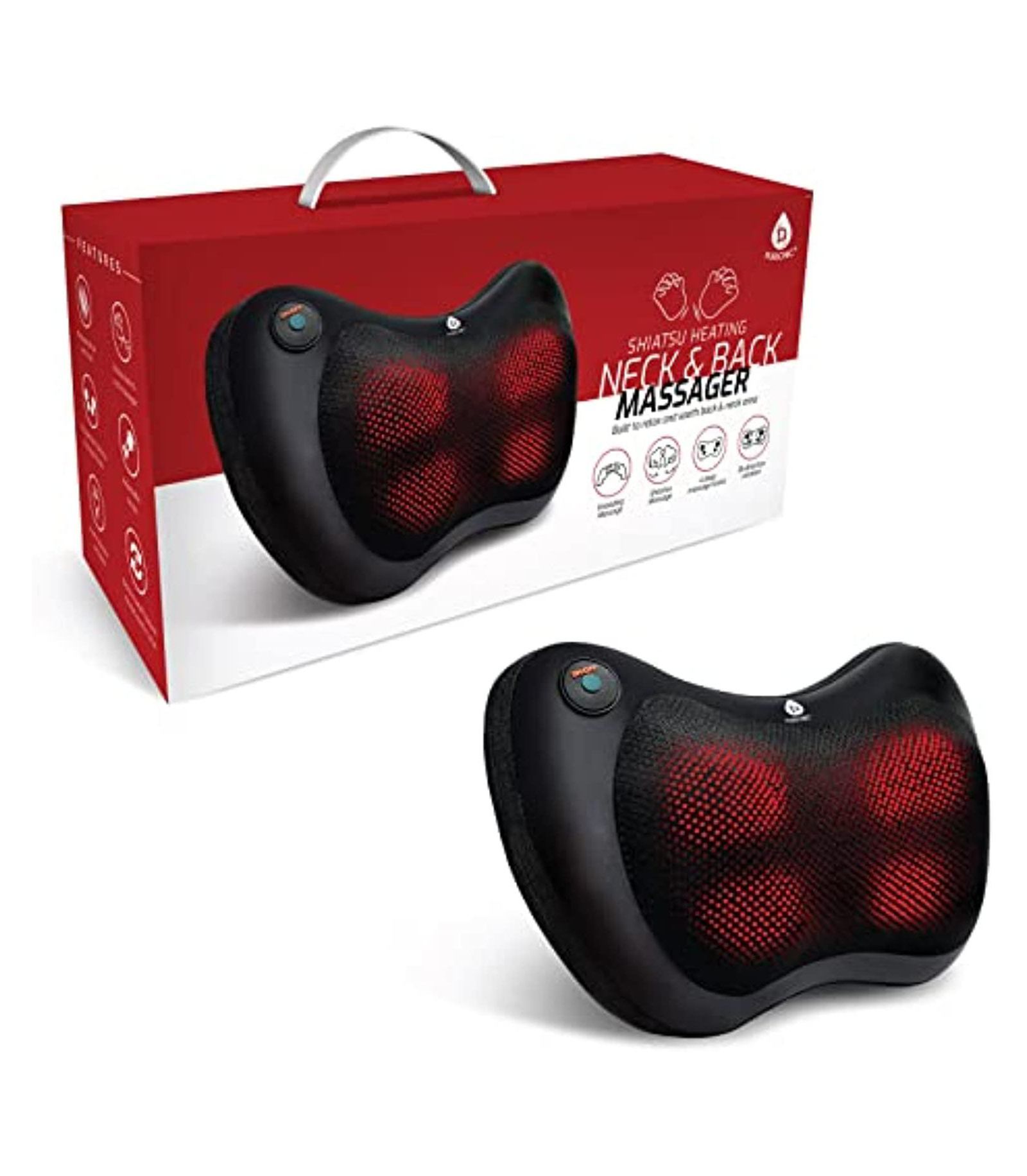Pursonic Shiatsu Heating Neck & Back Massager