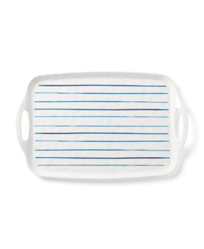 Lenox Меламиновое блюдо с ручкой Blue Bay