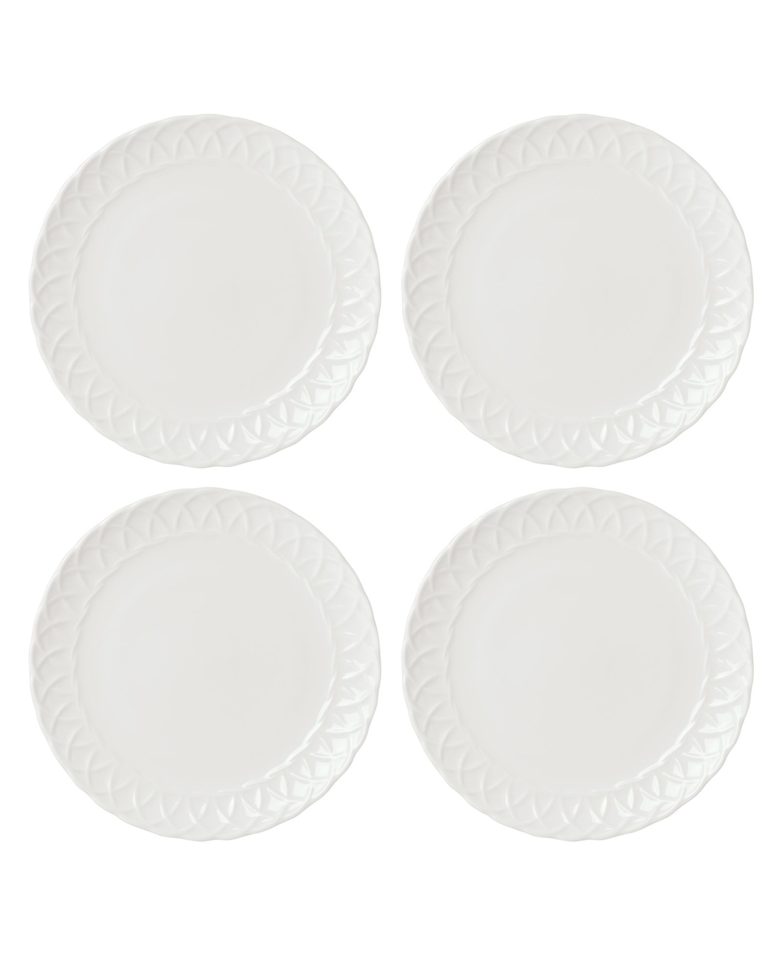 Lenox Wicker Creek Accent Plates, Set Of 4