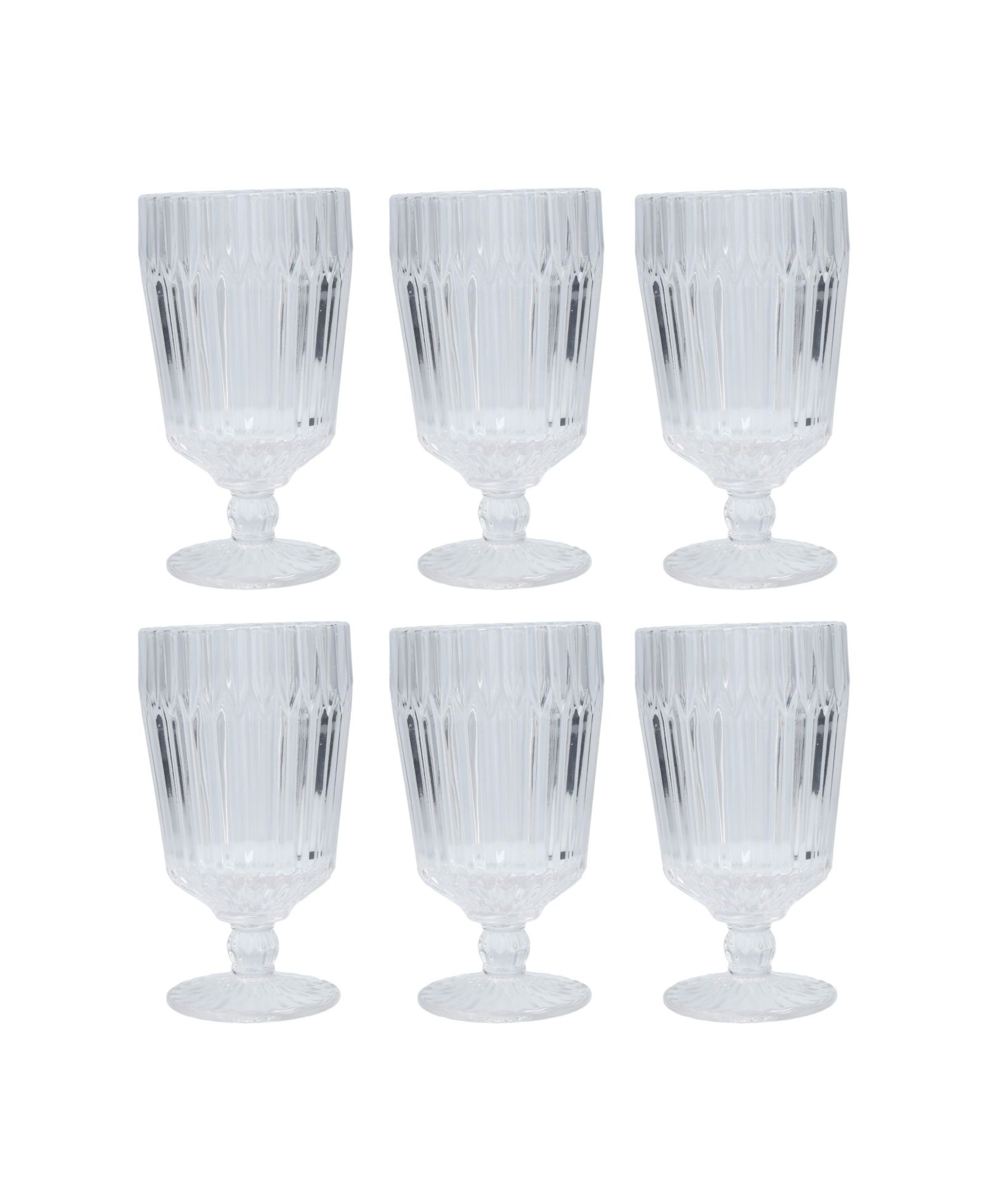 Fortessa Archie 14.2oz, Set of 6 Goblet Glasses