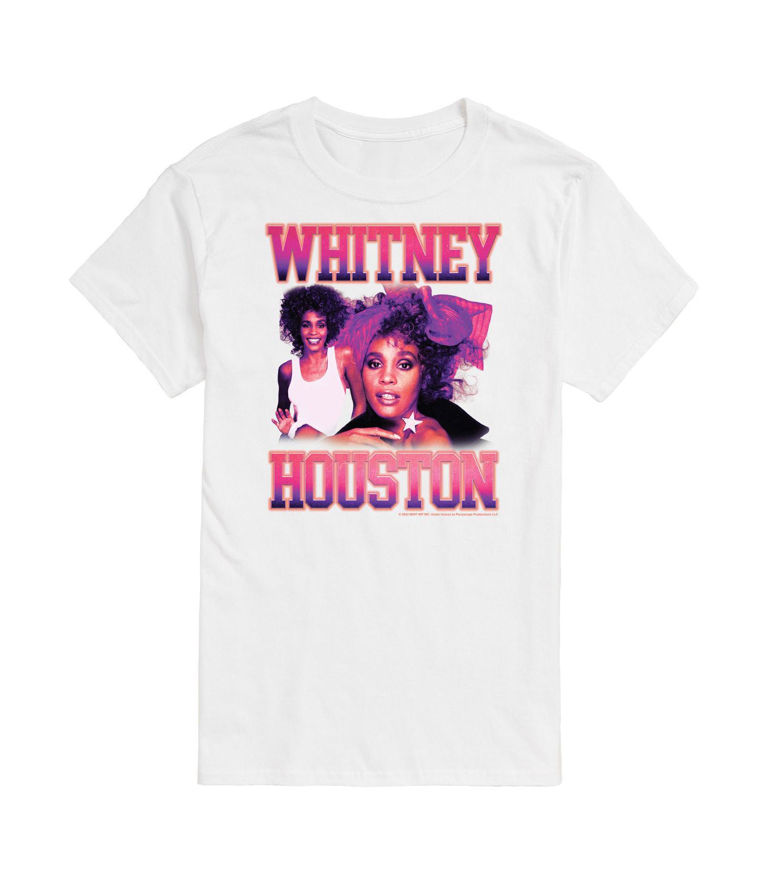 Мужская футболка AIRWAVES Whitney Houston с коротким рукавом