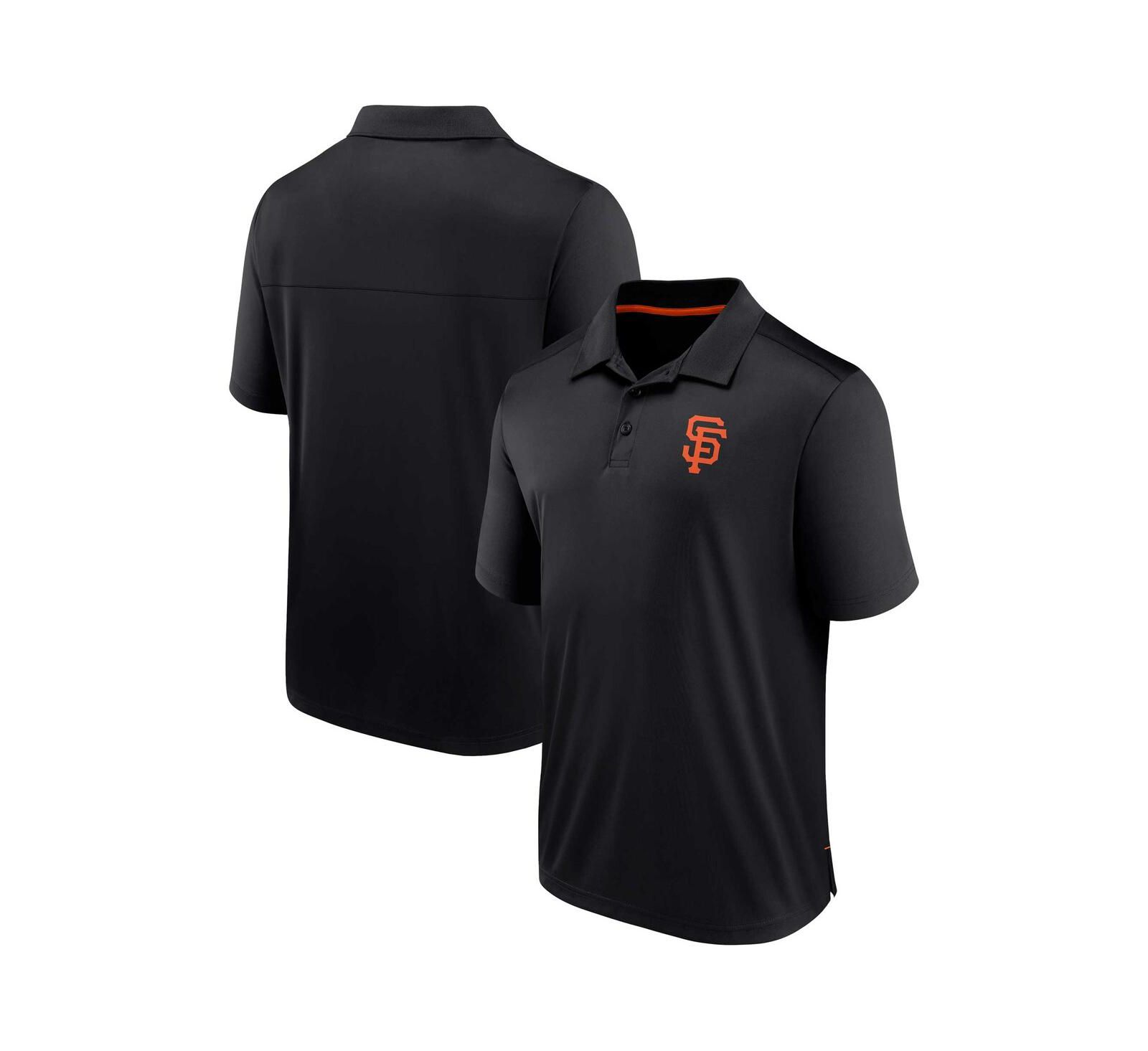 Men's Fanatics Black San Francisco Giants Hands Down Polo Shirt