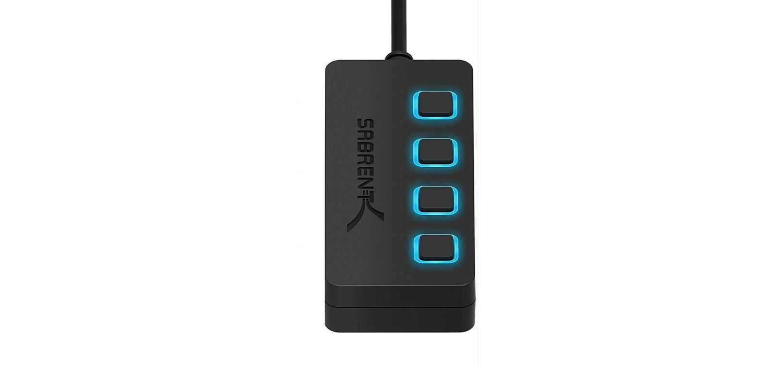 Sabrent Hb-UMP3 4-Port USB 3.0 Powered Hub for PC/Mac