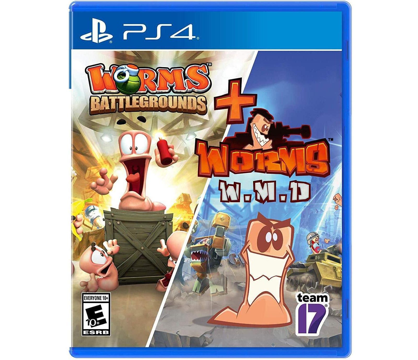Worms Battlegrounds & Worms W.M.D Double Pack PlayStation 4