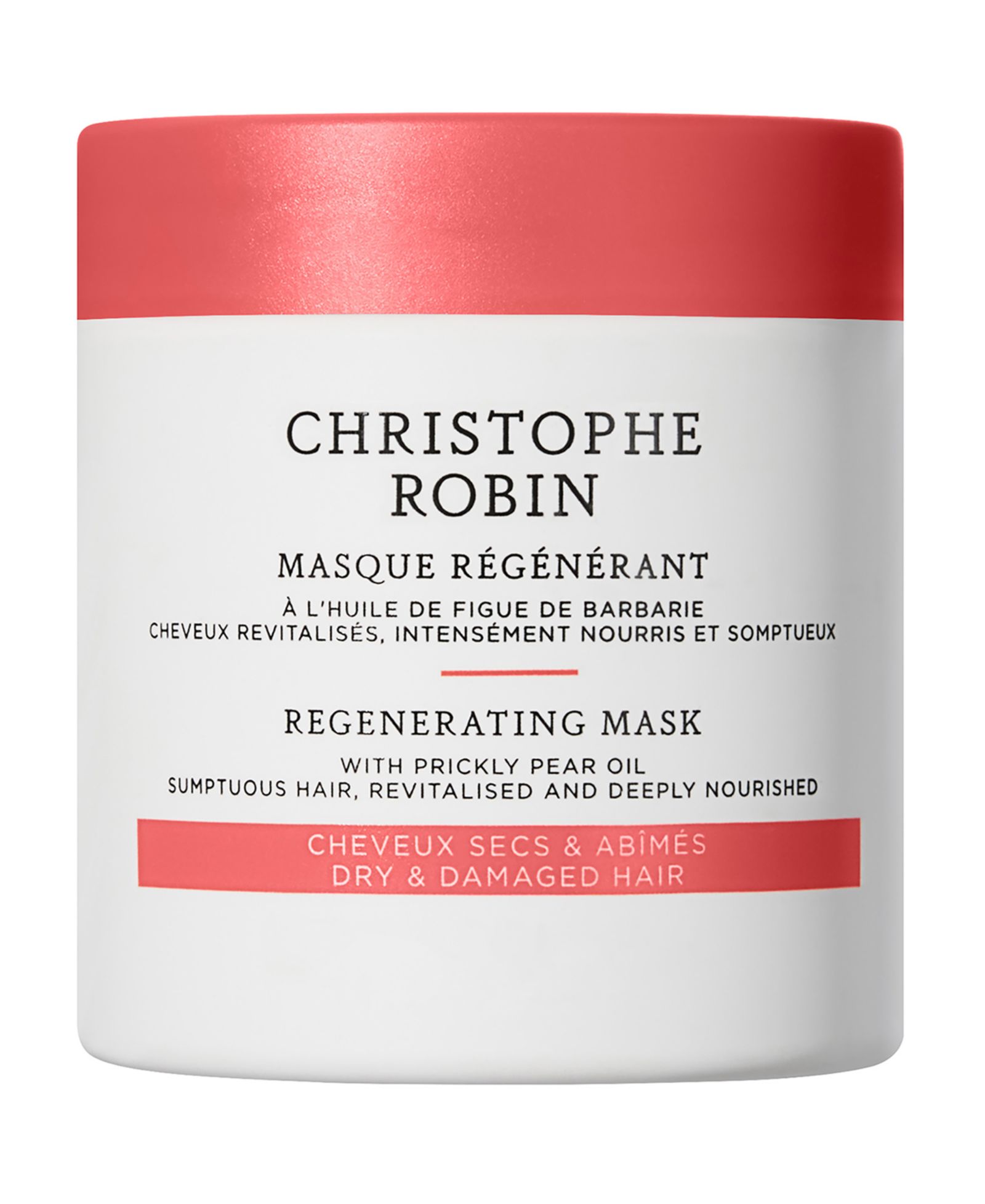 Регенерирующая маска Christophe Robin с маслом опунции, 2.5 oz.