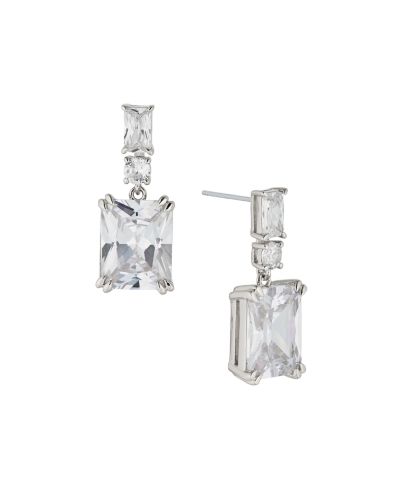 Серьги Eliot Danori Cubic Zirconia Emerald Shape Drop