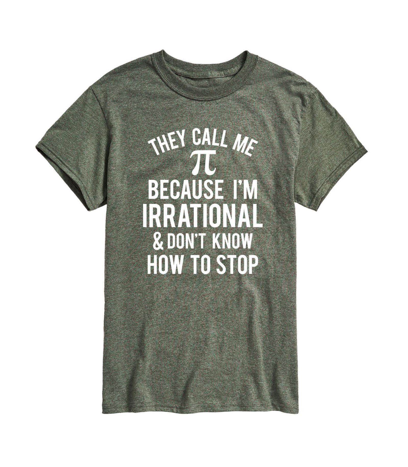 AIRWAVES Men's Call Me Pi Short Sleeves T-shirt