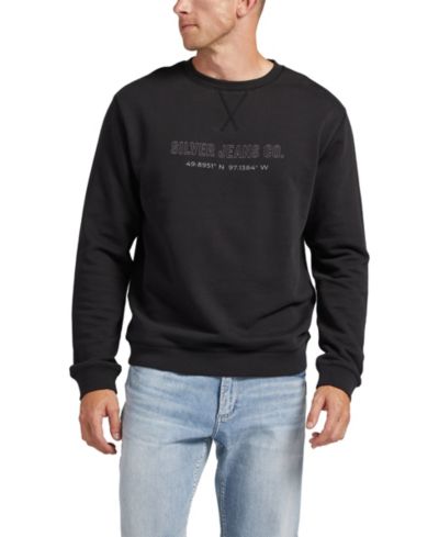 Мужской джемпер Silver Jeans Co. Crewneck Sweatshirt