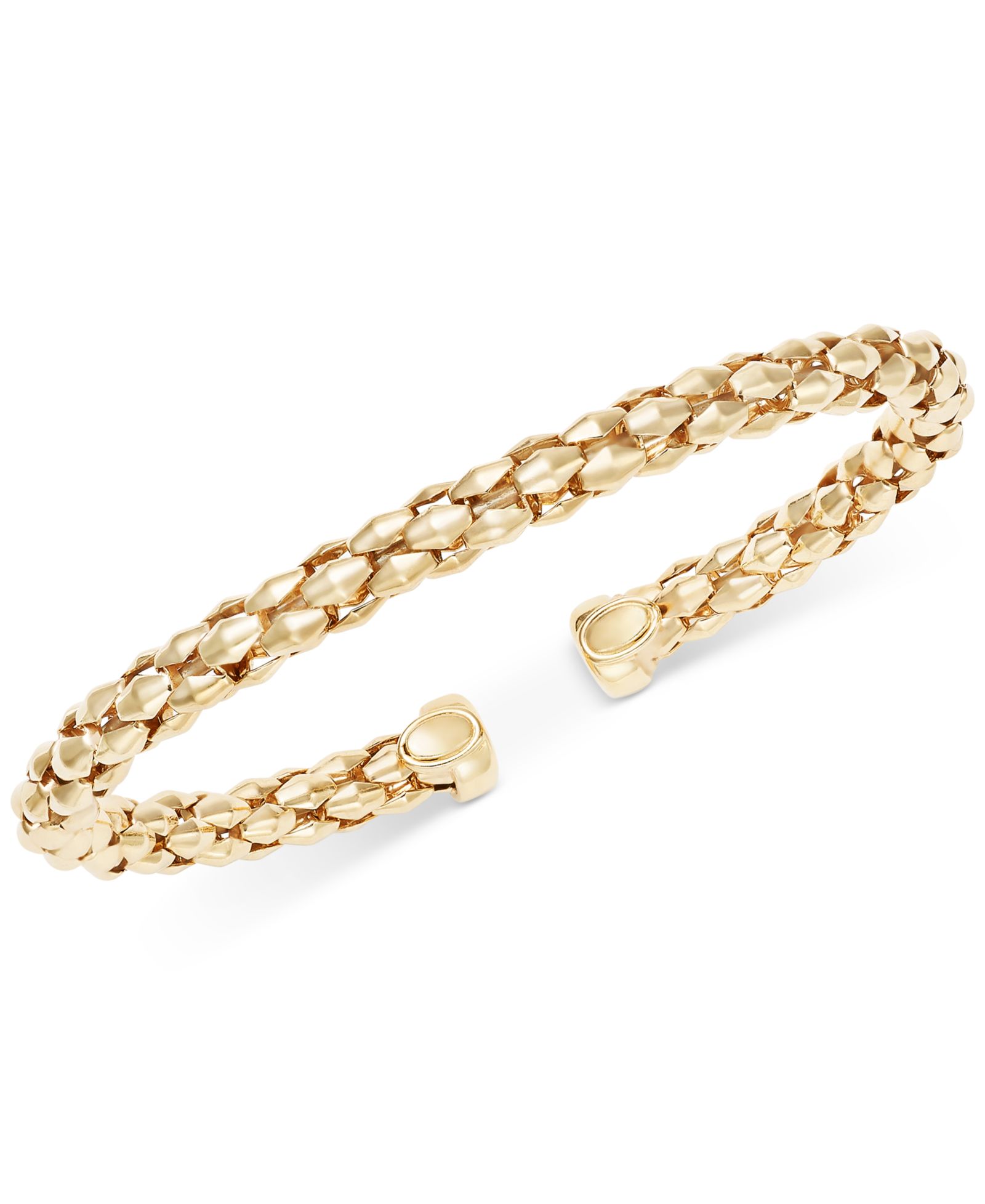 Браслет Pyramid Link Polished End Cuff
