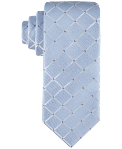 Мужской галстук Calvin Klein Herringbone Grid Tie