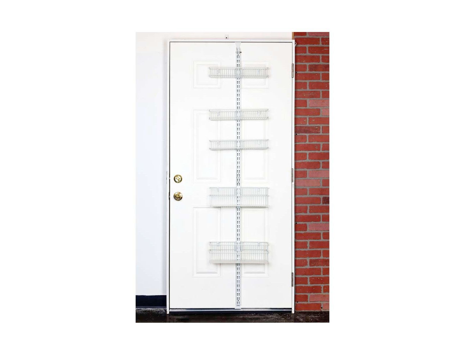 Allspace 5 Piece Wire Pantry or Closet Door Organizer