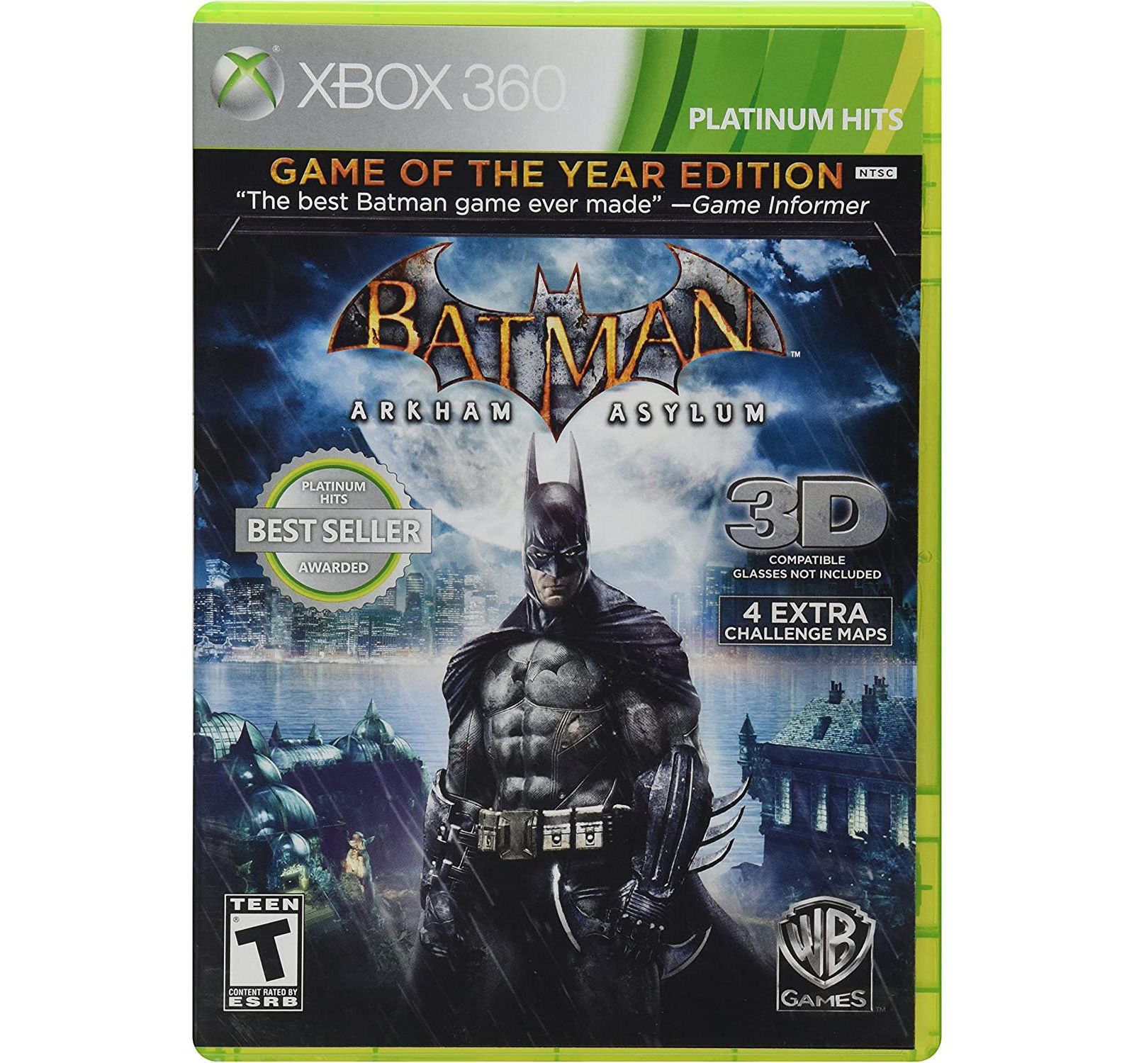 Batman Arkham Asylum: Game of the Year (Platinum Hits) - Xbox 360