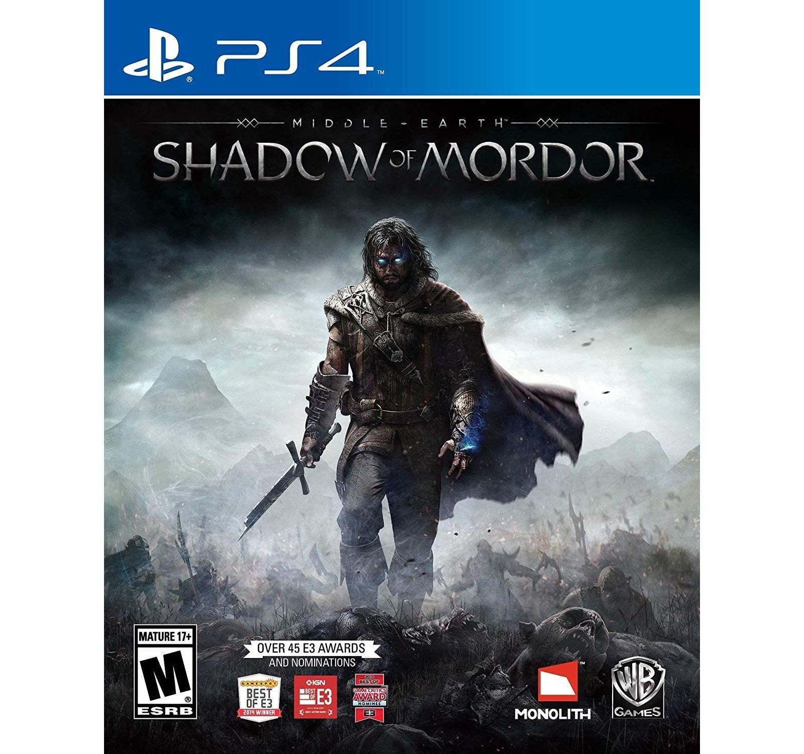 Средиземье: Тень Мордора PlayStation 4