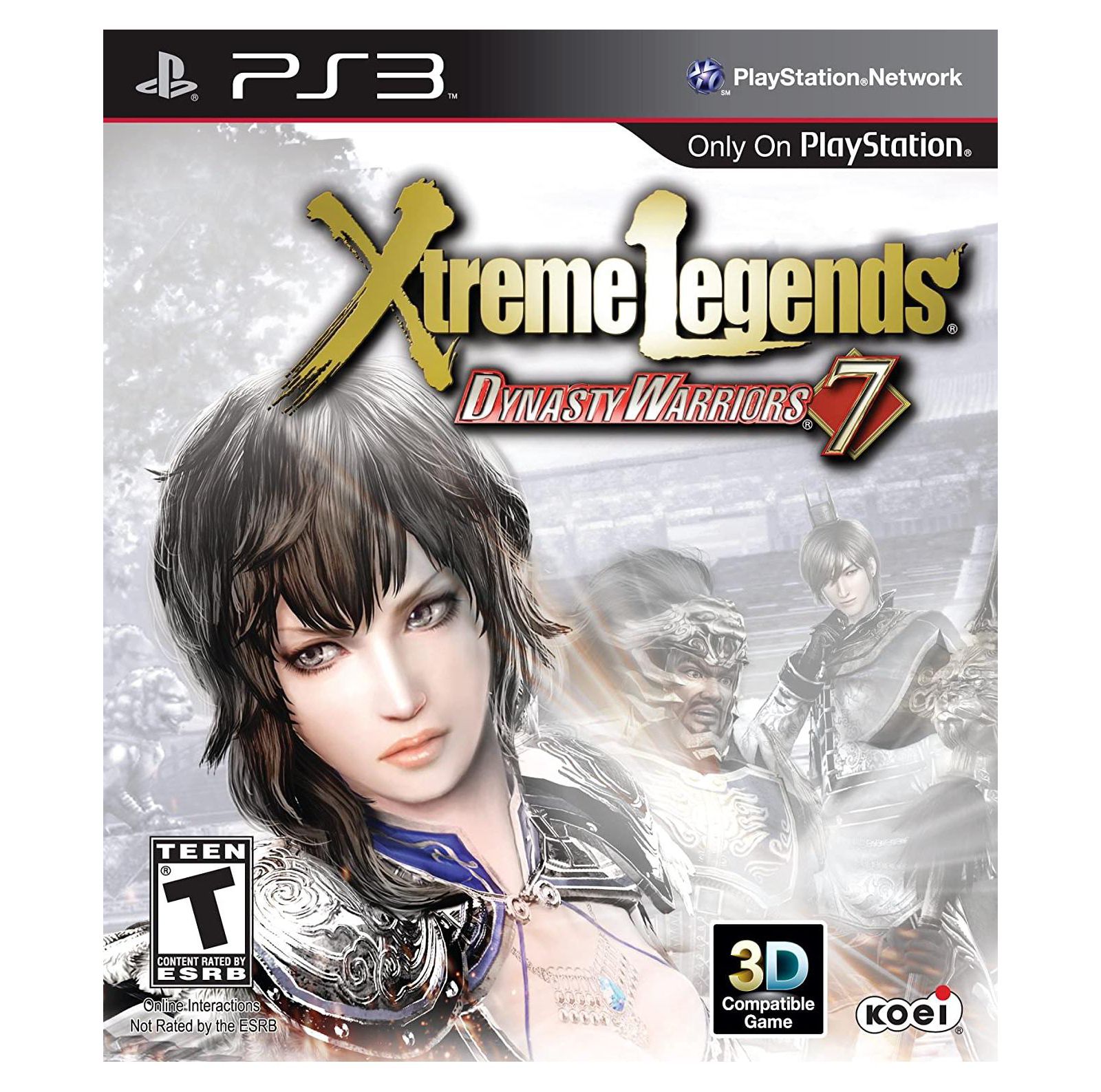 Koei Tecmo Dynasty Warriors 7: Xtreme Legends Tactical Action PlayStation 3