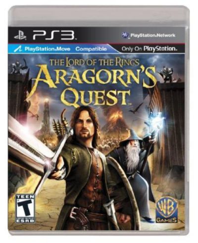 Lord of the Rings: Aragorn's Quest PlayStation 3 Action Adventure Two-Player Co-Op