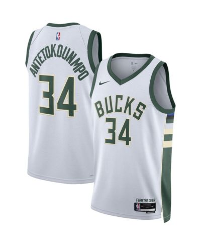 Men's and Women's Nike Giannis Antetokounmpo Milwaukee Bucks Swingman Jersey
