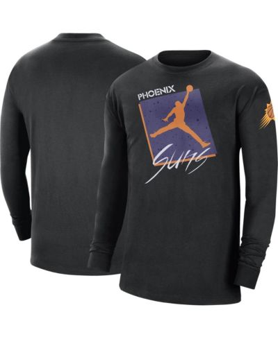 Футболка Jordan Men's Black Phoenix Suns Courtside Max 90