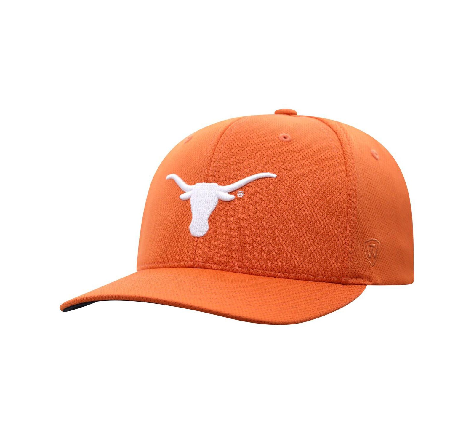 Men's Top of the World Texas Orange Texas Longhorns Reflex Logo Flex Hat