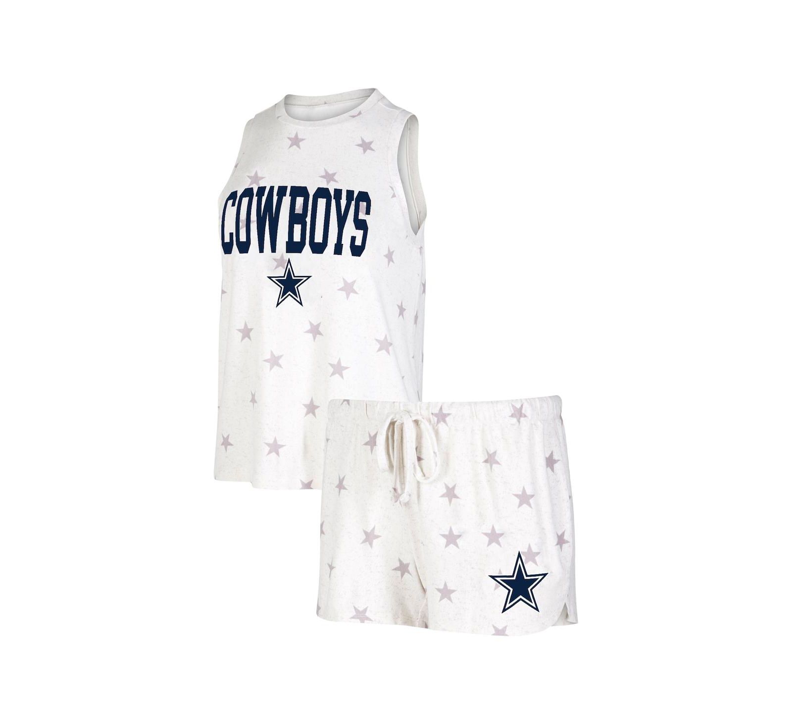 Women's Concepts Sport Женский комплект из топа и шорт Dallas Cowboys