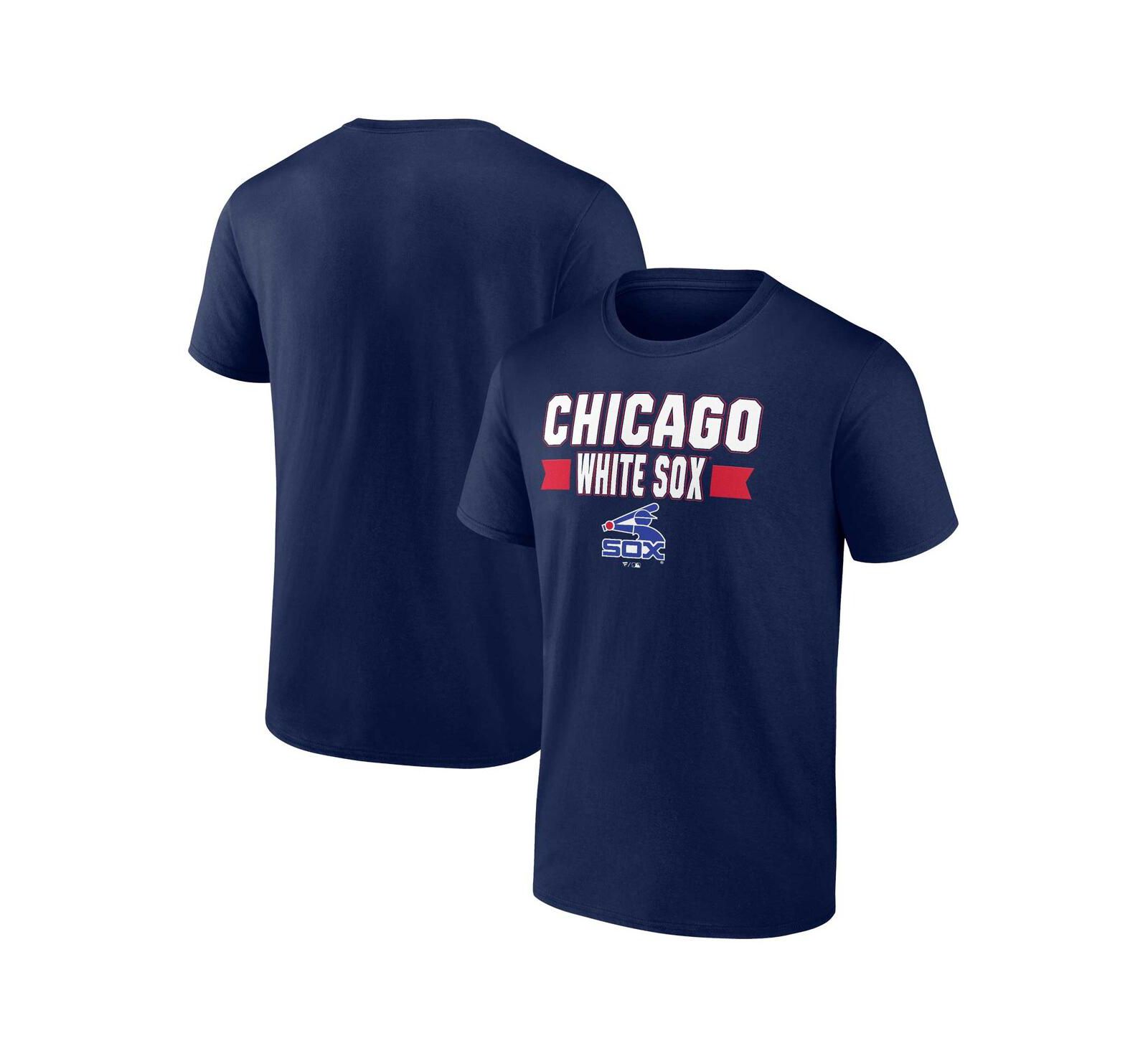 Мужская футболка Fanatics Chicago White Sox Close Victory, темно-синяя
