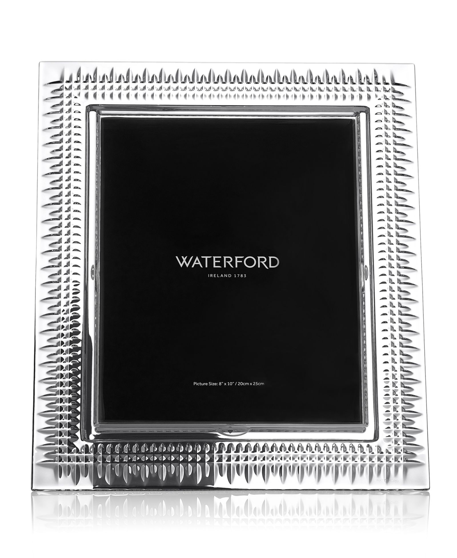 Waterford Lismore Diamond Picture Frame, 8x10"