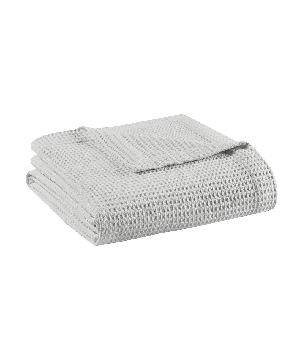 Хлопковый плед Madison Park Waffle Weave, Twin