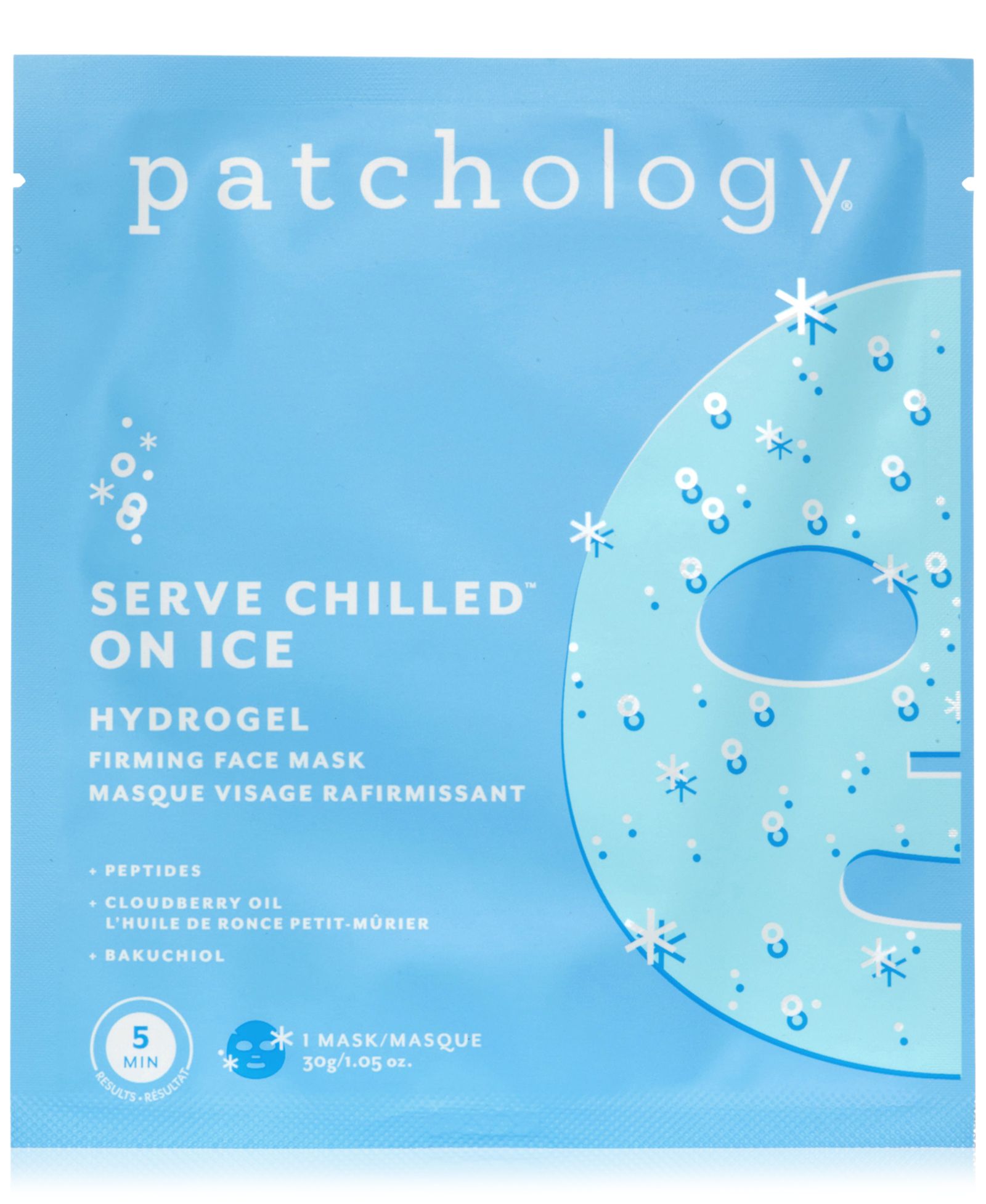 Patchology укрепляющая маска для лица Serve Chilled On Ice Firming Face Mask