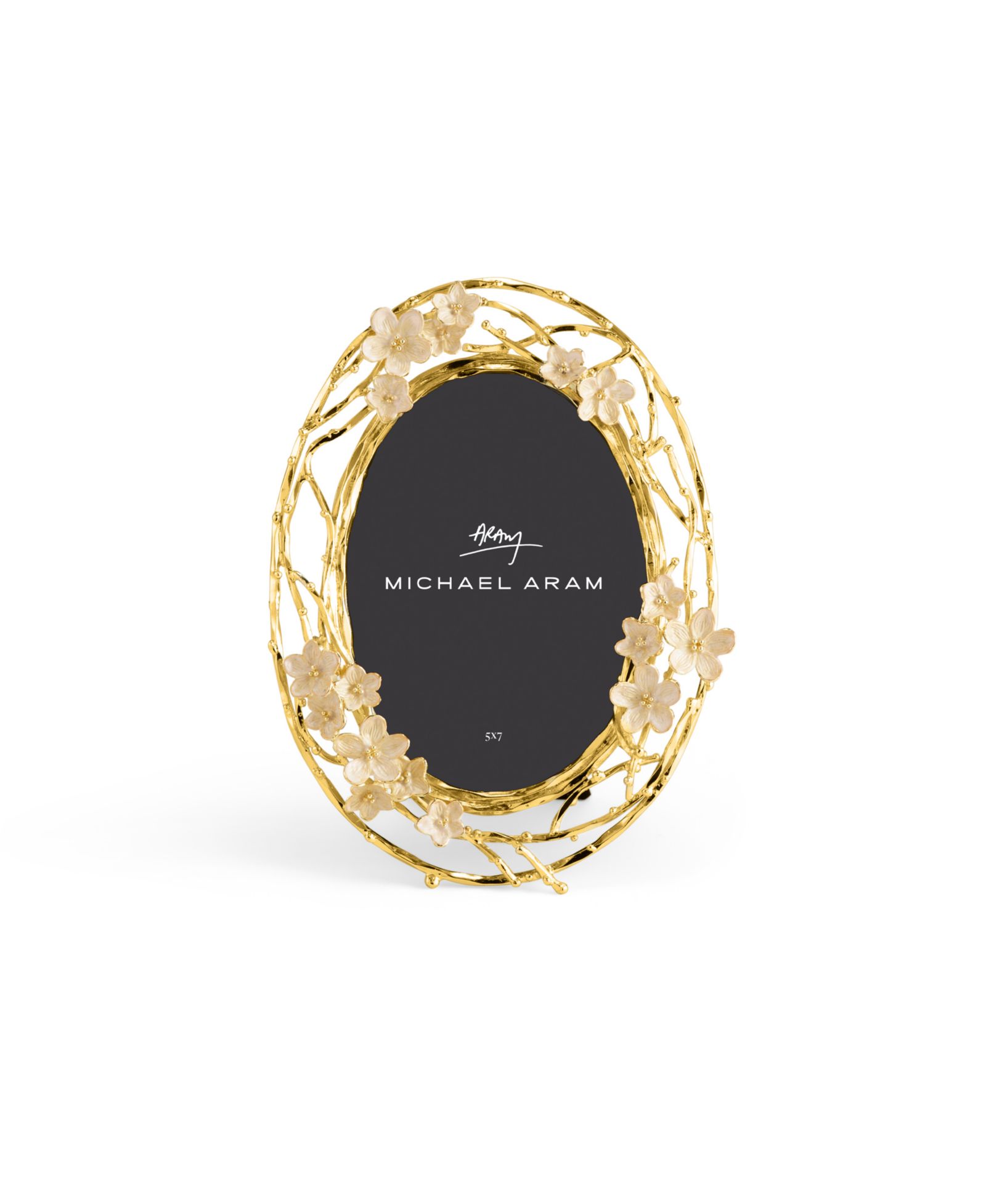 Michael Aram Cherry Blossom Oval Frame, 5" x 7"