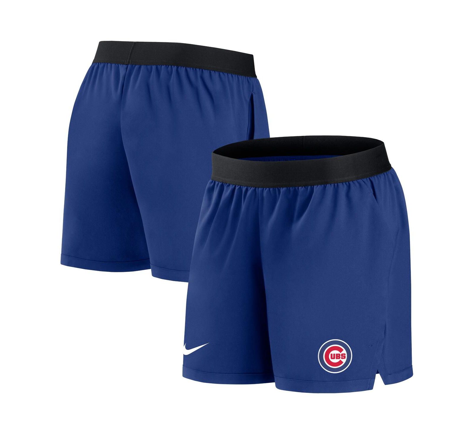 Women's Nike Royal Chicago Cubs Authentic Collection Flex Vent Max Performance Shorts