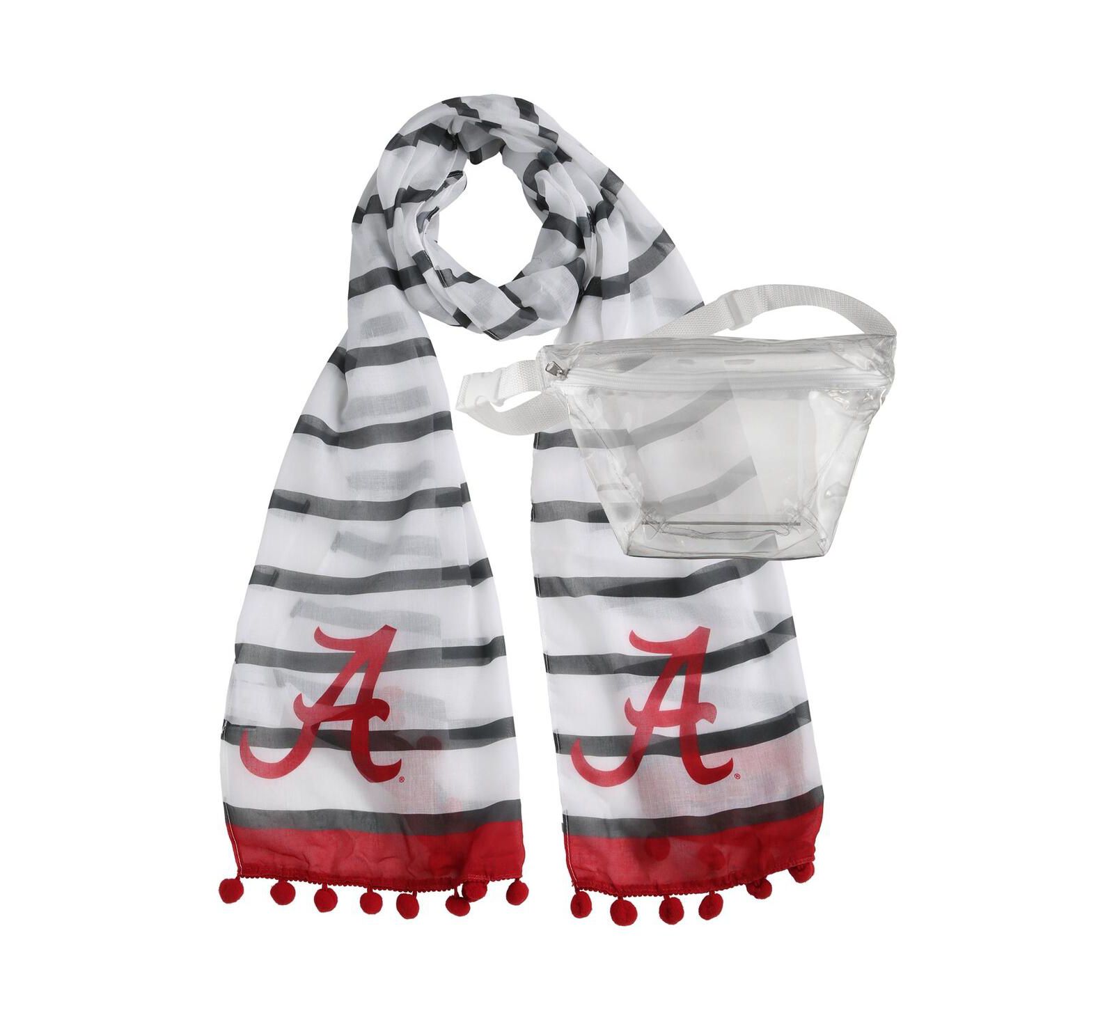 Women's Alabama Crimson Tide Fanny Pack Scarf Set