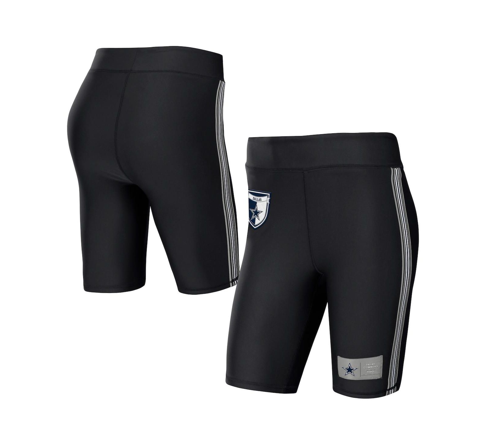 Женские шорты для велоспорта WEAR by Erin Andrews Black Dallas Cowboys