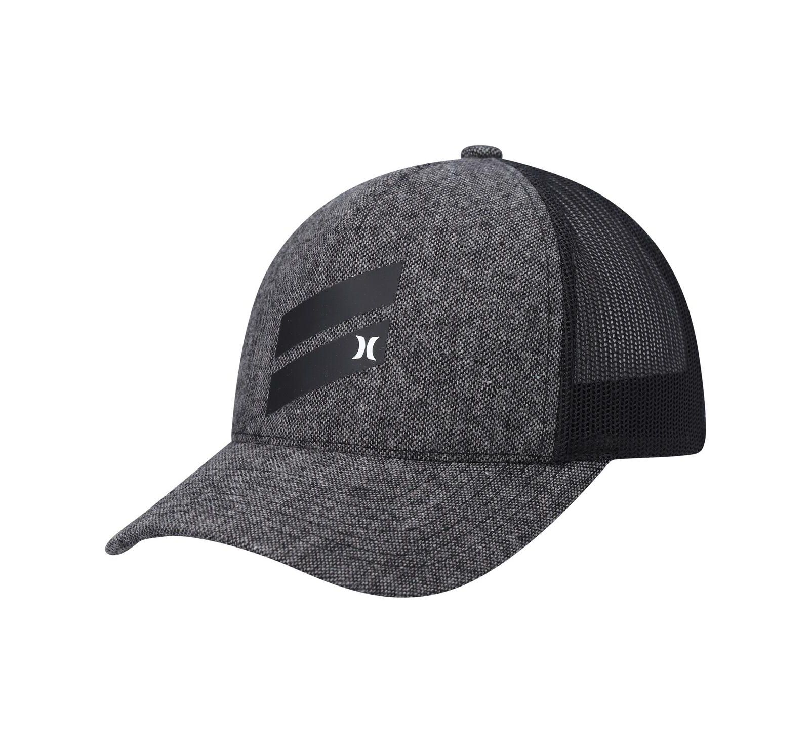 Кепка Hurley Мужской Heathered Black Icon Slash Trucker Snapback