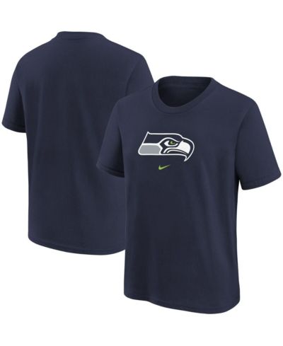 Детская футболка Nike College Navy с логотипом Seattle Seahawks