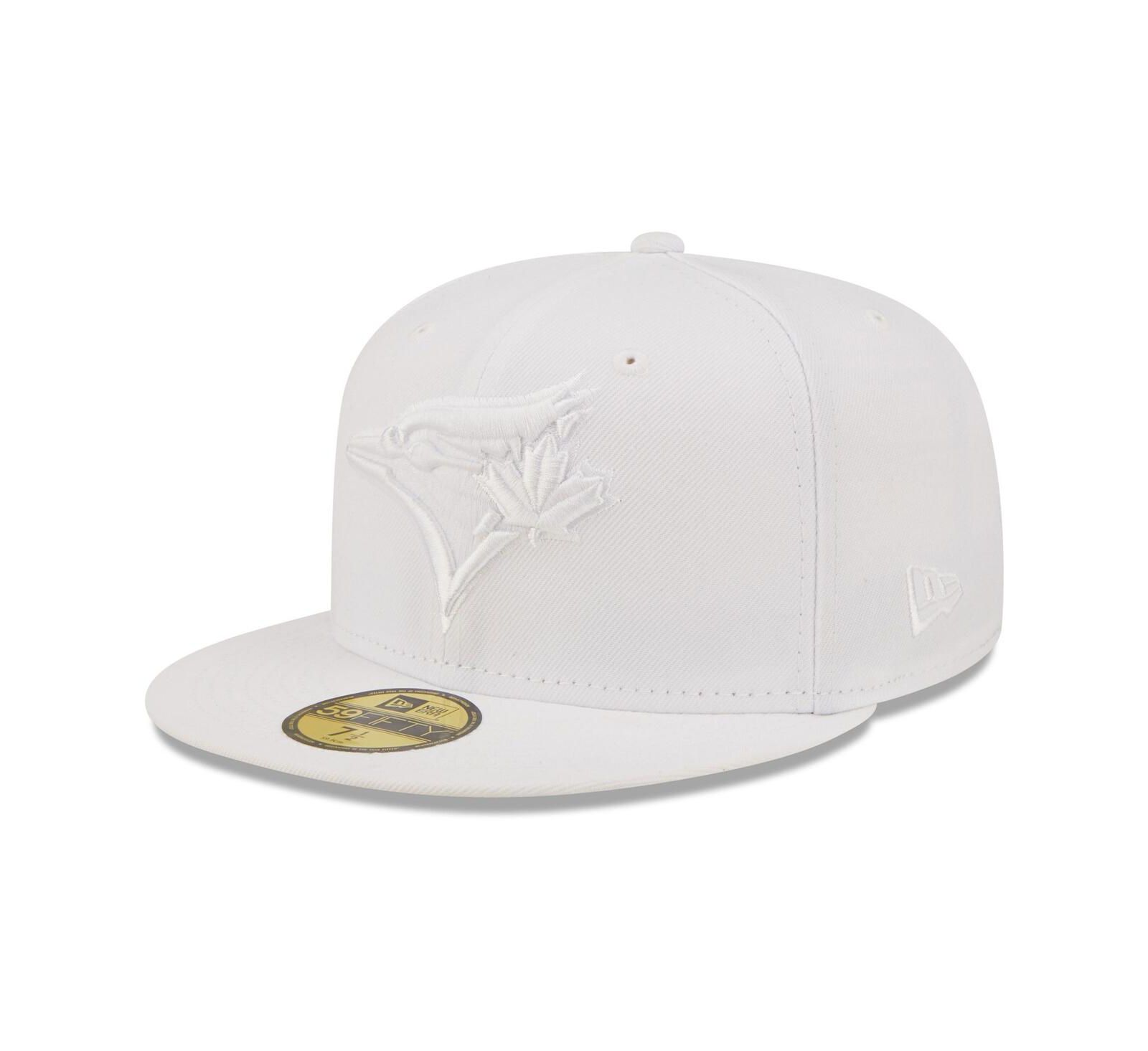 Мужская бейсболка New Era Toronto Blue Jays 59FIFTY, белая