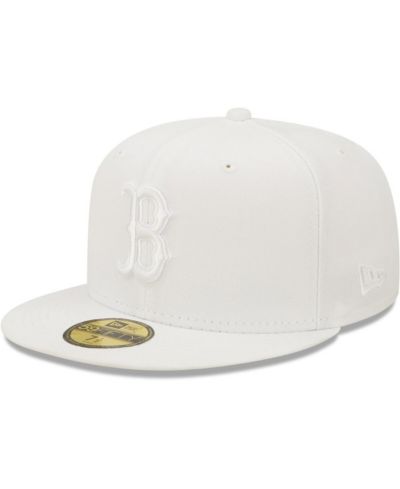 New Era Мужская кепка 59FIFTY Boston Red Sox, белая на белом