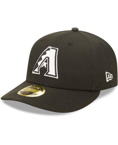 Мужская кепка New Era Arizona Diamondbacks, низкий профиль 59FIFTY, черная с белым