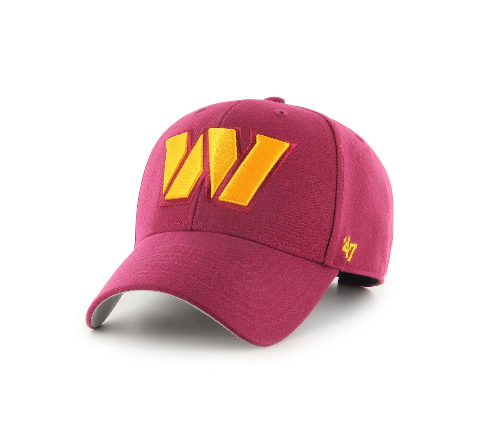 Men's '47 Brand Burgundy Washington Commanders Mvp Adjustable Hat