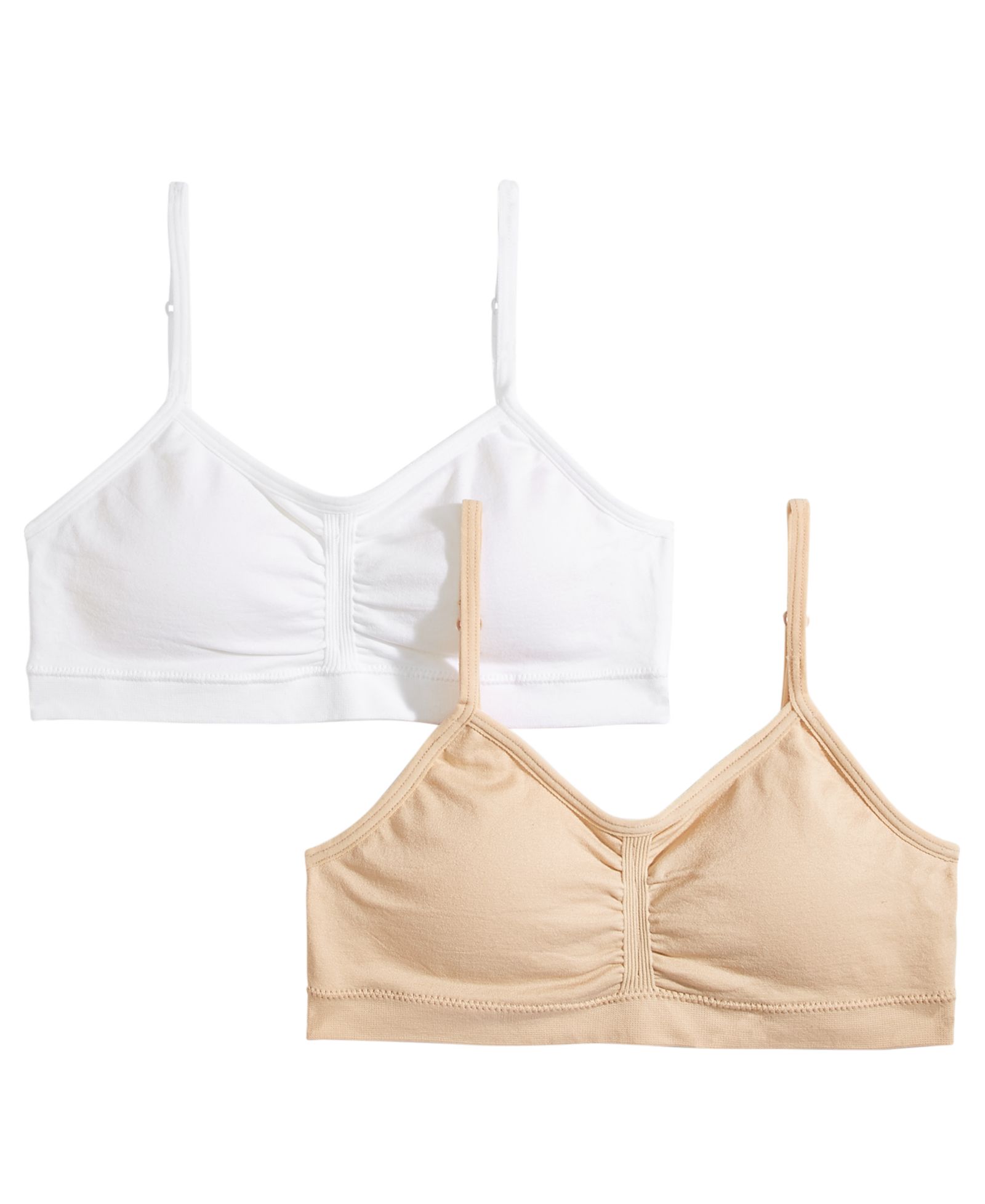 Бесшовные бюстгальтеры Maidenform для девочек, набор из 2 штук