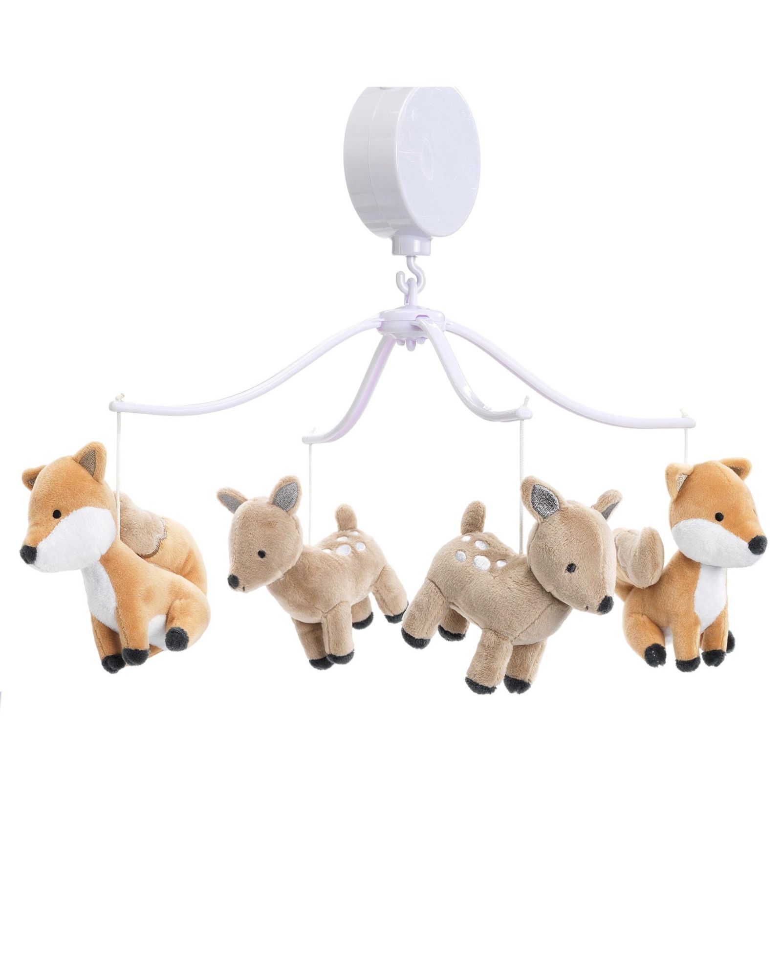 Bedtime Originals музыкальная мобильная игрушка для детской кроватки Deer Park Woodland