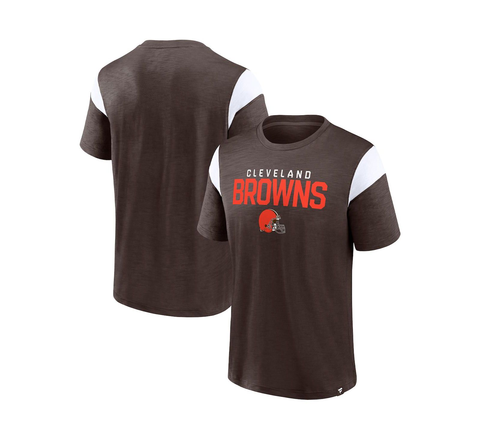 Men's Fanatics Brown Cleveland Browns Home Stretch Team T-shirt