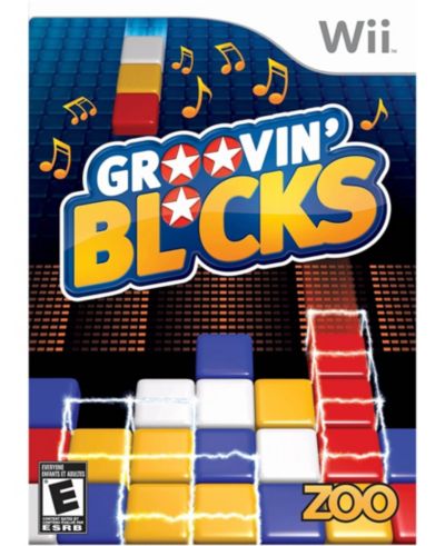 Groovin Blocks Multiplayer Puzzle Nintendo Wii игра для Nintendo Wii
