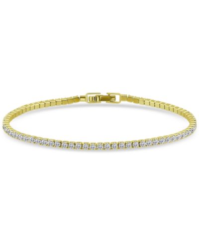 Браслет Giani Bernini Cubic Zirconia Tennis из стерлингового серебра