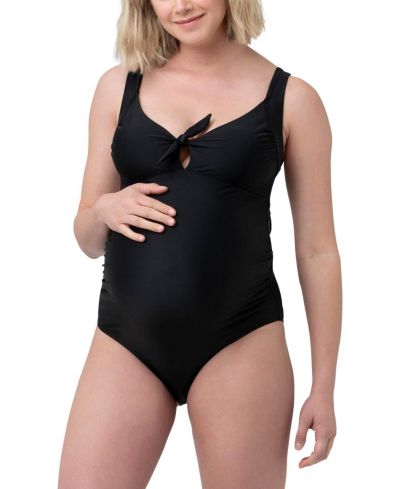 Ripe Maternity слитный купальник для беременных с завязками спереди